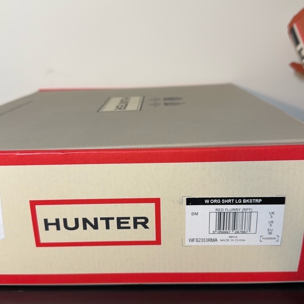 Hunter Women's Original‎ Short Rain Boots | Size 5 | New with OG Box - Picture 5 of 5